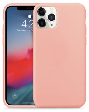Crong Color Θήκη Premium Σιλικόνης Apple iPhone 11 Pro Max - Rose Pink (CRG-COLR-IP11PM-PNK) CRG-COLR-IP11PM-PNK