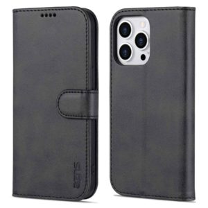 Θήκη iphone 14 Pro Max AZNS Wallet PU Leather Stand-Black MPS15677