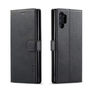Θήκη Samsung Galaxy Note 10 Plus/Note 10 Pro LC.IMEEKE Wallet Leather Stand-black MPS13742