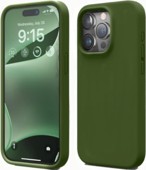 Elago Silicone Case - Premium Θήκη Σιλικόνης Apple iPhone 15 Pro - Cedar Green (ES15SC61PRO-CGR) ES15SC61PRO-CGR