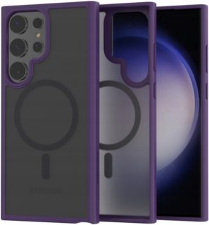 Spacecase Hybrid MagSafe - Σκληρή Ημιδιάφανη Θήκη MagSafe - Samsung Galaxy S23 Ultra - Purple (5905719103439) 119709