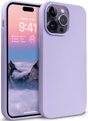 Crong Color Θήκη Premium Σιλικόνης Apple iPhone 14 Pro - Purple (CRG-COLR-IP1461P-PRP) CRG-COLR-IP1461P-PRP