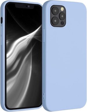 KWmobile Θήκη Σιλικόνης Apple iPhone 12 / 12 Pro - Light Blue Matte (53938.58) 53938.58