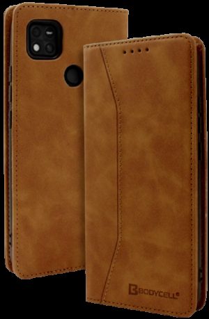 Bodycell Θήκη - Πορτοφόλι Xiaomi Redmi 10A - Brown (5206015005015) 04-00993