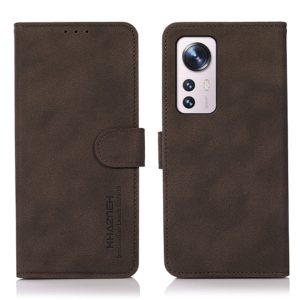 Θήκη Xiaomi 12/12X KHAZNEH Vintage Style Leather Wallet-Brown MPS15574