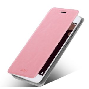 Θήκη Lenovo S 90 δέρμα Leather Flip Cover MOFI Sisley Stand-Pink MPS10656