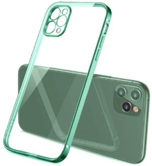 Bodycell HD Διάφανη Θήκη Σιλικόνης Apple iPhone 13 Pro Max - Green (5206015067419) 04-00881