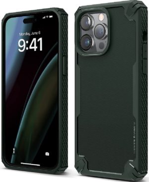 Elago Armor Case - Ανθεκτική Θήκη Σιλικόνης Apple iPhone 14 Pro Max - Dark Green (ES14AM67PRO-DGR) ES14AM67PRO-DGR