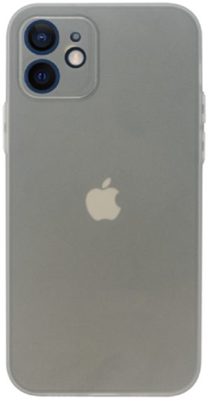 Vivid Θήκη Σιλικόνης Slim Apple iPhone 12 -Transparent / White (VISLIM139WT) 13018604