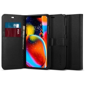 Spigen Wallet S - Θήκη-Πορτοφόλι iPhone 11 - Black (076CS27197) 076CS27197