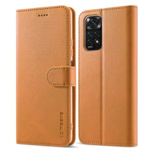 Θήκη Xiaomi Redmi Note 11 Pro LC.IMEEKE Wallet Leather Stand-Brown MPS15724