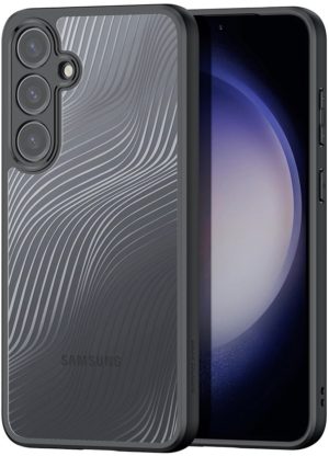 Premium Ημιδιάφανη Σκληρή Θήκη - Samsung Galaxy S24 - DuxDucis Aimo Series - Black (6934913022740) 117965
