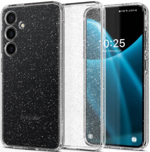 Θήκη Σιλικόνης - Samsung Galaxy S24 - Spigen Liquid Crystal Glitter - Crystal Quartz (ACS07345) ACS07345