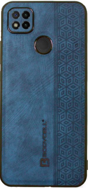Bodycell Pattern Leather - Σκληρή Θήκη Xiaomi Redmi 9C - Blue (5206015068935) BY-00045