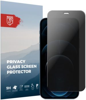 Rosso Tempered Glass Privacy - Αντιχαρακτικό Γυαλί Προστασίας Απορρήτου Οθόνης Apple iPhone 12 Pro Max (8719246376269) 110199