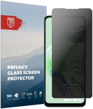 Rosso Tempered Glass Privacy - Αντιχαρακτικό Γυαλί Προστασίας Απορρήτου Οθόνης Xiaomi Redmi Note 12 5G / Poco X5 (8719246381362) 116758