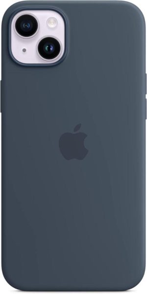 Official Apple Θήκη Σιλικόνης με MagSafe Apple iPhone 14 Plus - Storm Blue (MPT53ZM/A) 13019969