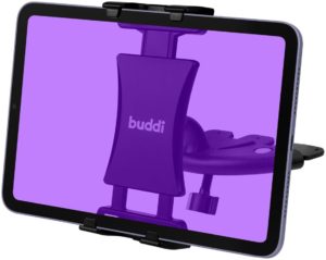Buddi Tablet Holder for Car CD Slot - Universal Ρυθμιζόμενη Βάση Στήριξης Smartphone / Tablet για Υποδοχή CD Αυτοκινήτου - Black - 5 Έτη Εγγύηση (8719246384677) 114562