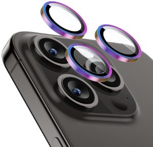 ESR Armorite Camera Lens Protectors - Αντιχαρακτικό Γυαλί Προστασίας για Φακό Κάμερας - Apple iPhone 15 Pro / 15 Pro Max - Chromatic (4894240174173) 117499