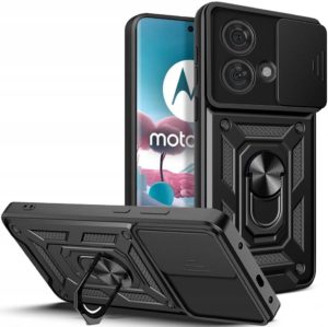 Tech-Protect Camshield Pro - Ανθεκτική Θήκη Motorola Edge 40 Neo με Κάλυμμα για την Κάμερα - Μεταλλικό Ring Holder - Black (9319456607321) 116848