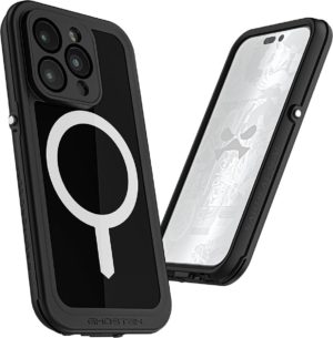 Ghostek Nautical Slim - Ανθεκτική Αδιάβροχη Θήκη MagSafe - Apple iPhone 14 Pro - Black (GHOCAS3189) GHOCAS3189