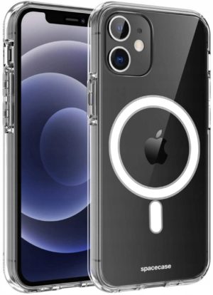 Spacecase Clear MagSafe - Σκληρή Διάφανη Θήκη MagSafe - Apple iPhone 11 - Transparent (5905123448546) 119520
