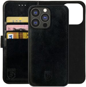 Rosso Element 2 in 1 - PU Θήκη Πορτοφόλι Apple iPhone 13 Pro - Black (8719246325021) 93463