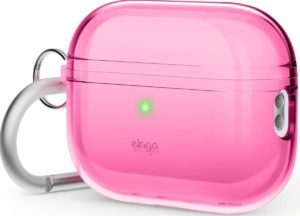 Elago Hang Case - Θήκη Σιλικόνης για Apple AirPods Pro 2nd Gen - Neon Hot Pink (EAPP2CL-HANG-NHP) EAPP2CL-HANG-NHP
