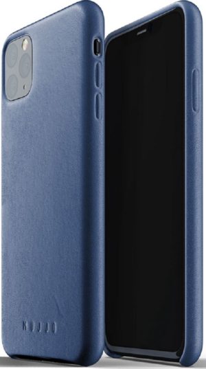 MUJJO Full Leather Case - Δερμάτινη Θήκη Apple iPhone 11 Pro Max - Blue (MUJJO-CL-003-BL) MUJJO-CL-003-BL