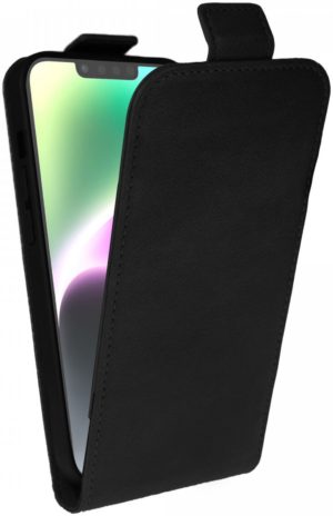 Rosso Element Vertical Flip Case - Flip Θήκη Πορτοφόλι Apple iPhone 14 - Black (8719246406966) 115376