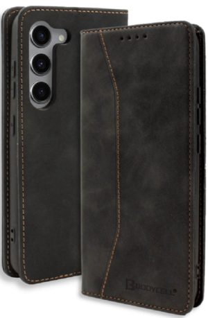 Bodycell Θήκη - Πορτοφόλι Samsung Galaxy S23 Plus - Black (5206015019777) 04-01101