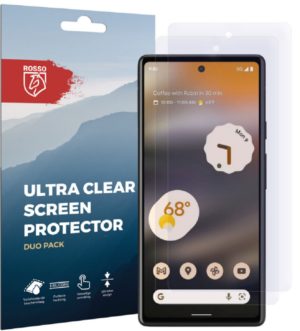 Rosso Ultra Clear Screen Protector - Μεμβράνη Προστασίας Οθόνης - Google Pixel 6a - 2 Τεμάχια (8719246375576) 110540