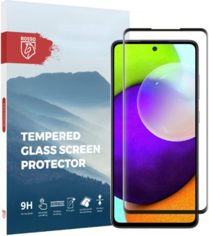 Rosso Tempered Glass - FullFace Αντιχαρακτικό Προστατευτικό Γυαλί Οθόνης Samsung Galaxy A52 / A52s 5G - Black (8719246296758) 103420