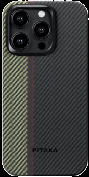 Pitaka Fusion Weaving MagEZ Case 4 - MagSafe Θήκη Aramid Fiber Body Apple iPhone 15 Pro - 0.95mm - 600D - Overture (FO1501P) FO1501P