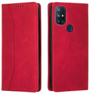 Bodycell Θήκη - Πορτοφόλι OnePlus Nord N10 5G - Red (5206015064005) 82791