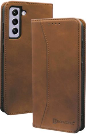 Bodycell Θήκη - Πορτοφόλι Samsung Galaxy S21 FE 5G - Brown (5206015058394) 95733