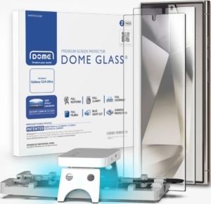 Σύστημα Προστασίας Οθόνης Samsung Galaxy S24 Ultra - Whitestone Dome Glass - Liquid Optical Clear Adhesive - Installation Kit - 2 Τεμάχια (8809365409266) 118001