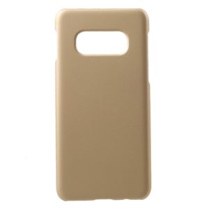 Θήκη Samsung Galaxy S10e Rubberized Hard Plastic Case-gold MPS13435