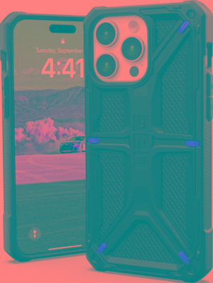 UAG Monarch - Ανθεκτική Θήκη Apple iPhone 15 Pro Max - Kevlar Black (114298113940) 114298113940