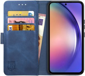 Rosso Element PU Θήκη Πορτοφόλι Samsung Galaxy A54 - Blue (8719246377068) 114422