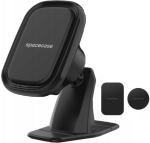 Spacecase SC09 Dashboard Magnetic Car Holder - Universal Αυτοκόλλητη Μαγνητική Βάση Κινητών για Ταμπλό Αυτοκινήτου - Black (5905719039028) 120061