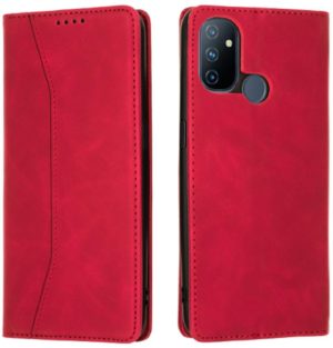 Bodycell Θήκη - Πορτοφόλι OnePlus Nord N100 - Red (5206015064036) 82794
