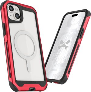 Ghostek Atomic Slim 4 - Ανθεκτική Θήκη MagSafe - Apple iPhone 15 Plus - Red (GHOCAS3509) GHOCAS3509