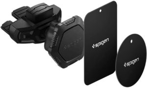 Spigen Kuel QS24 - Universal Μαγνητική Βάση Στήριξης Smartphone / Κινητών για CD Αυτοκινήτου - Black (000CG21944) 000CG21944