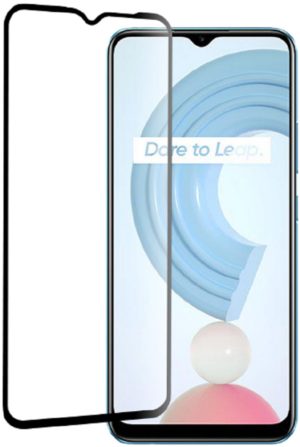 Mocolo TG+ Full Glue Tempered Glass - Fullface Αντιχαρακτικό Γυαλί Realme C21Y / C25Y - Black (0765105263704) 99163