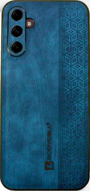 Bodycell Pattern Leather - Σκληρή Θήκη Samsung Galaxy A14 - Blue (5206015068690) BY-00031