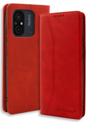 Bodycell Θήκη - Πορτοφόλι Xiaomi Redmi 12C - Red (5206015018541) 04-01121