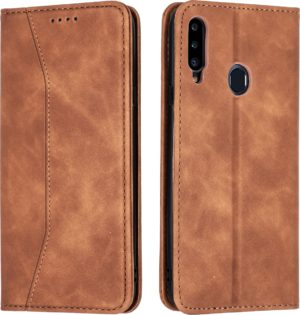 Bodycell Θήκη - Πορτοφόλι Samsung Galaxy A20s - Brown (5206015057922) 78969