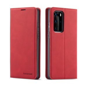 Θήκη Huawei P40 Pro FORWENW Wallet leather stand Case-red MPS14290