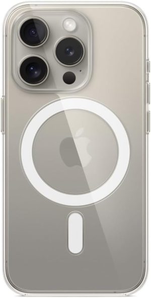 Official Apple Clear Case - Διάφανη Θήκη με MagSafe Apple iPhone 15 Pro - Clear (MT223ZM/A) 13022081